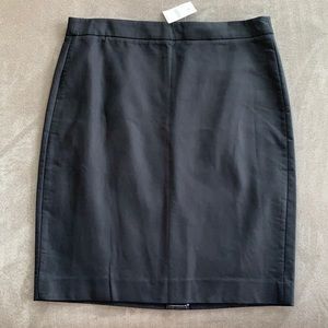 Black J Crew pencil skirt